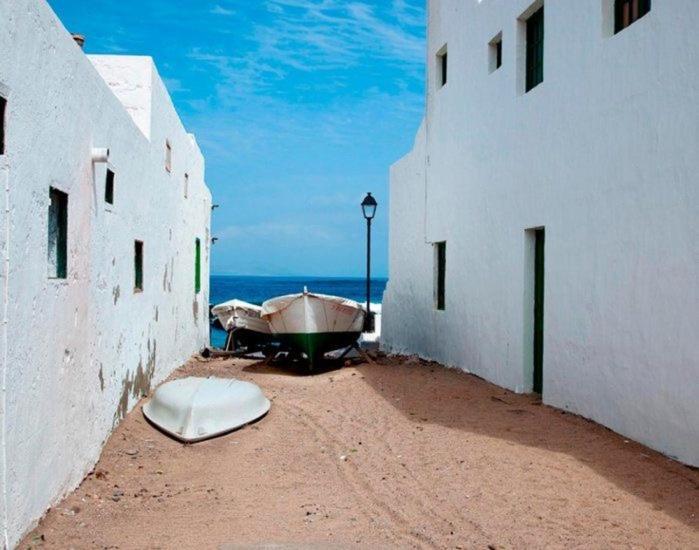 Appartamento Casa Rosa Famara Esterno foto